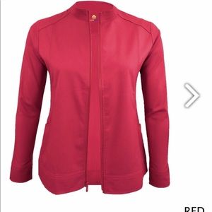 Women Soft Stretch Warm-up Scrub jacket